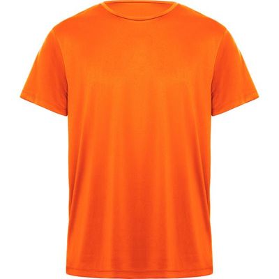 Camiseta Transpirable Manga Corta Naranja Fluor L