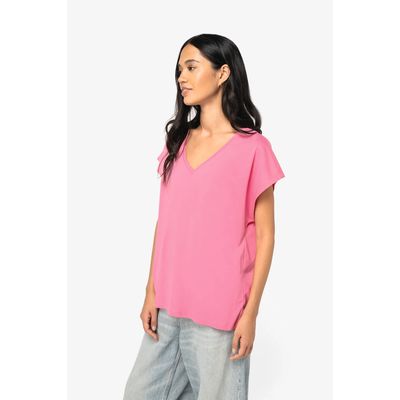 Camiseta algodón orgánico mujer holgada