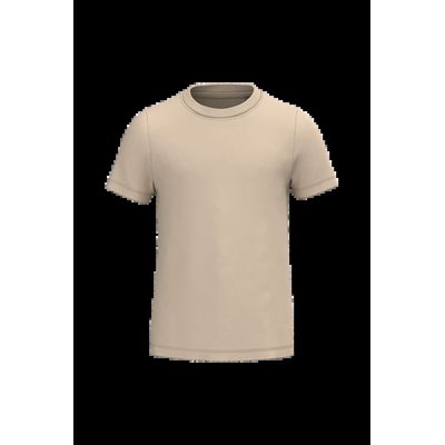 Camiseta Colores lisos 100% algodón Light Sand 2/4 Ans