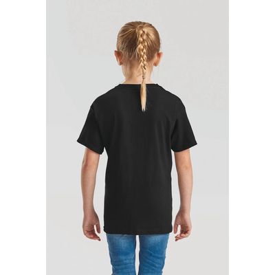 Camiseta niños algodón cuello redondo