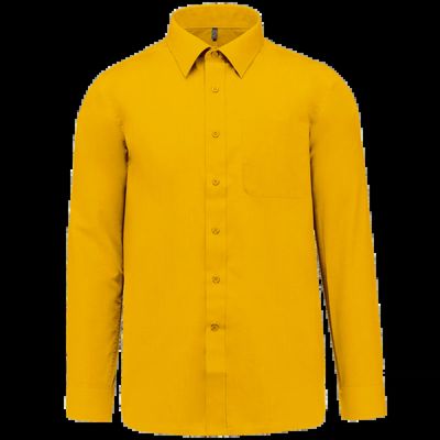 Camisa de polialgodón hombre Yellow 6Xl