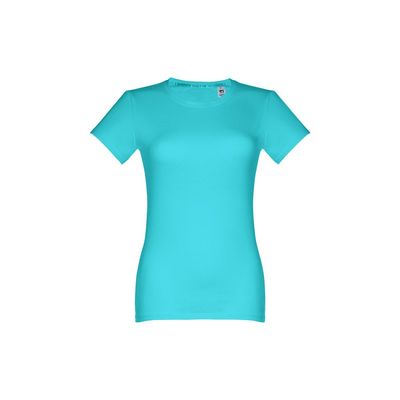 Camiseta de mujer entallada en punto jersey