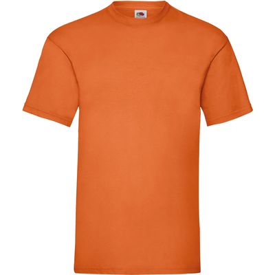 Camiseta hombre algodón cuello redondo Orange Xxl