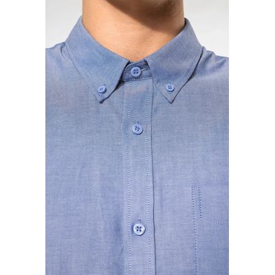 Camisa oxford hombre algodón poliéster