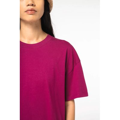 Camiseta algodón orgánico oversize mujer