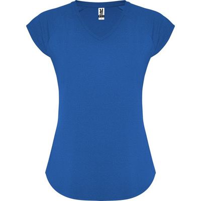 Camiseta Técnica Mujer Entallada Royal L