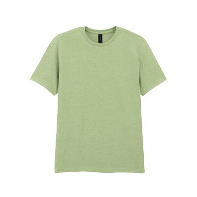 Camiseta hombre algodón preencogido Pistachio L
