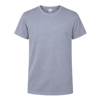 Camiseta Unisex Efecto Jeans Gri Xl