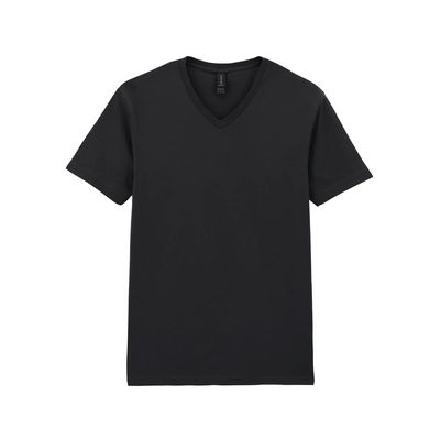 Camiseta cuello de pico Black S
