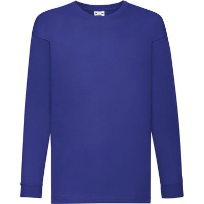 Camiseta manga larga infantil Royal Blue 3/4 Ans