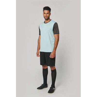 Camiseta bicolor adulto poliéster