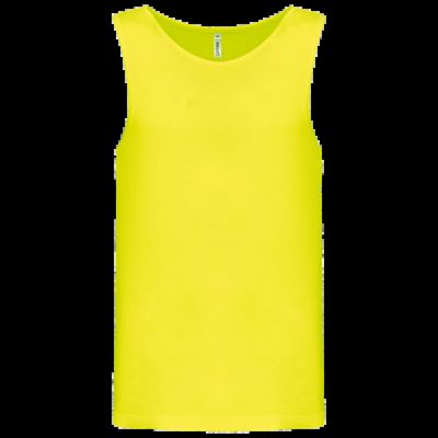 Camiseta de deporte hombre Fluorescent Yellow Xxl