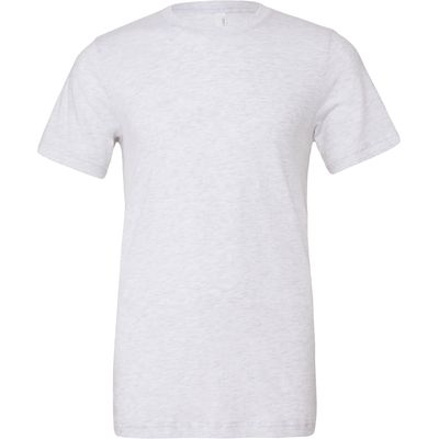 Camiseta cuello redondo manga corta White Fleck Triblend S
