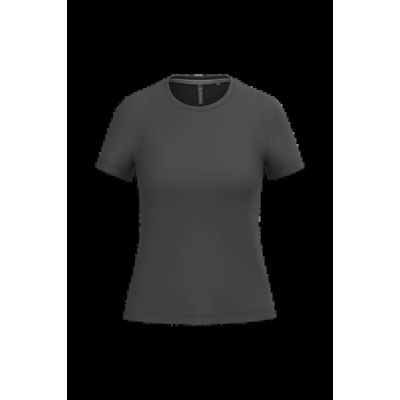 Camiseta manga corta mujer algodón Dark Grey M