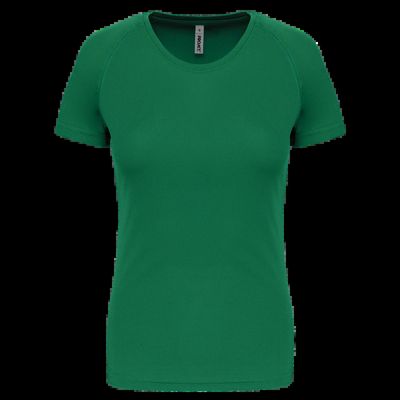 Camiseta de deporte mujer poliéster Kelly Green L