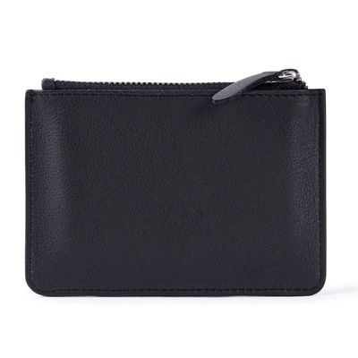 Cartera tarjetero de piel