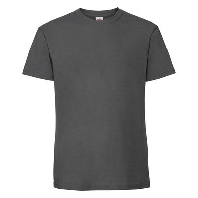 Camiseta Efecto piel de melocotón Light Graphite Xl
