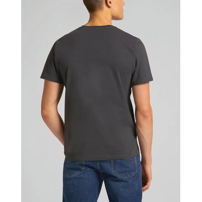 Camiseta Corte clásico Parche logo Black Washed S