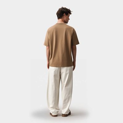 Camiseta de algodón para hombre oversize