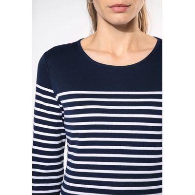 Camiseta a rayas de manga larga
