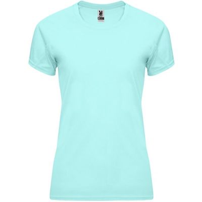 Camiseta Mujer Control Dry Entallada Verde Menta Xl