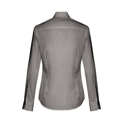 Camisa Ceñida Popelina Mujer