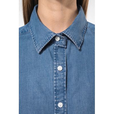 Camisa Denim algodón para mujer