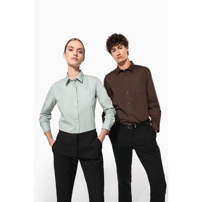 Camisa popelina polialgodón mujer