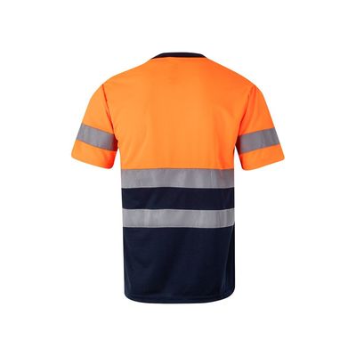 Camiseta técnica con bandas reflectantes