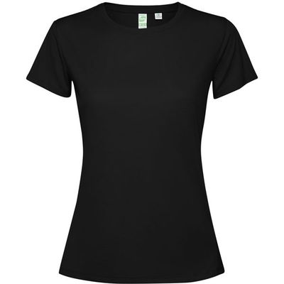 Camiseta técnica entallada para mujer Negro M