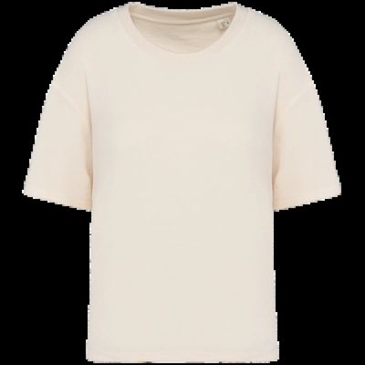 Camiseta de rizo para mujer corte oversize Ivory Xl