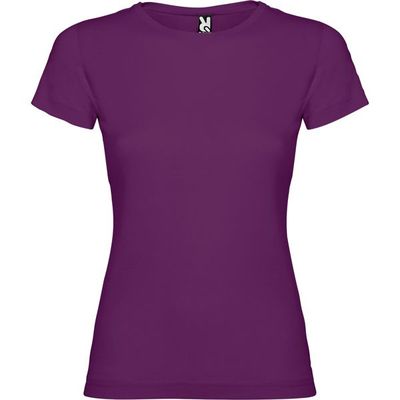 Camiseta de manga corta entallada Púrpura 3Xl