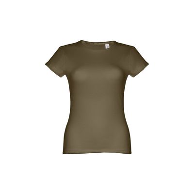 Camiseta Entallada Algodón Mujer
