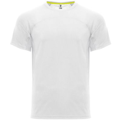 Camiseta Técnica Unisex Manga Ranglán Blanco Xs