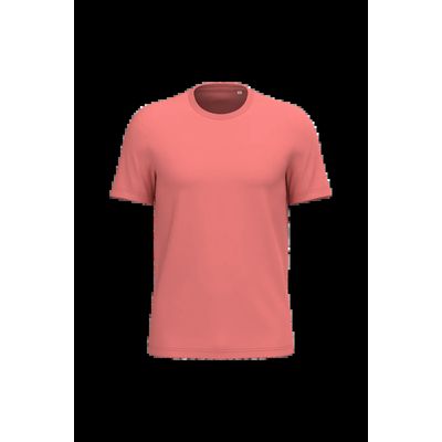 Camiseta algodón orgánico ajustado Light Coral Xxl