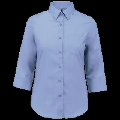 Camisa popelina media manga mujer Bright Sky 4Xl