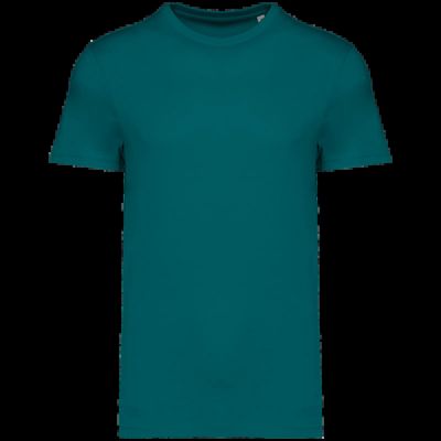 Camiseta algodón orgánico ajustado Peacock Green Xl