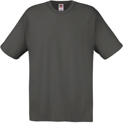 Camiseta niños algodón cuello redondo Light Graphite 12/13 Ans