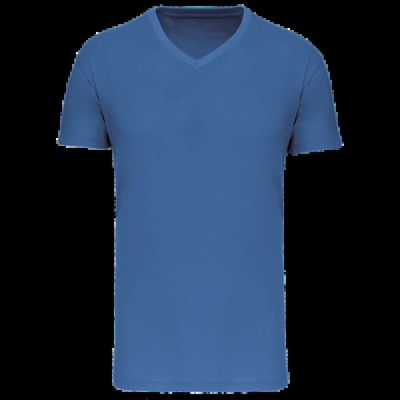 Camiseta algodón orgánico hombre Light Royal Blue M