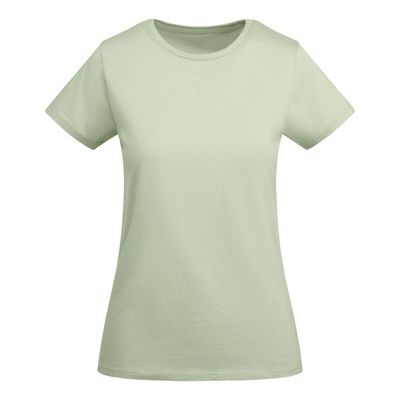 Camiseta entallada mujer algodón orgánico Verde Mist 2Xl