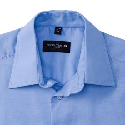 Camisa oxford Corte entallado de manga larga