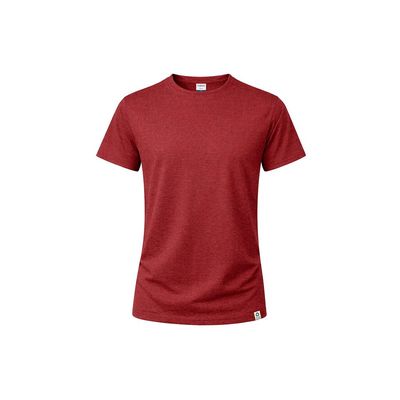 Camiseta Niño Algodón RPET Sostenible Roj 6-8