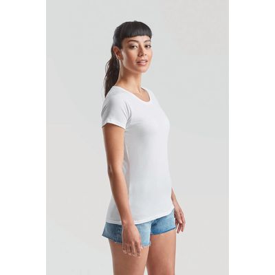 Camiseta entallada mujer 100% algodón