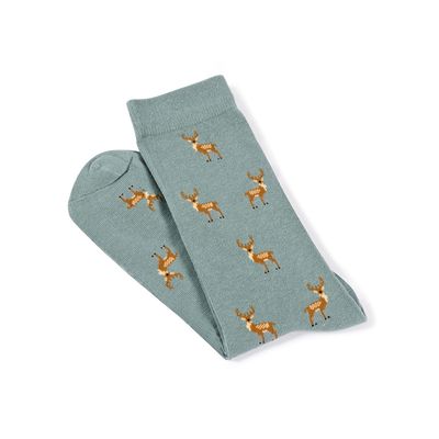 Calcetines personalizados de algodón jacquard