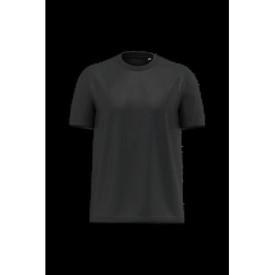Camiseta unisex hombros caídos Black Xxs