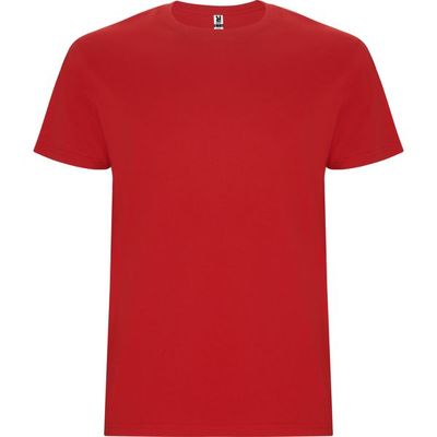Camiseta Colores Manga Corta Rojo 3Xl
