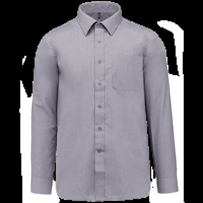 Camisa de polialgodón hombre Silver Xs