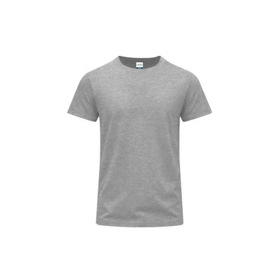 Camiseta unisex de algodón cuello redondo Gri Xxl