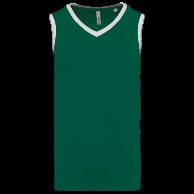 Camiseta de baloncesto para hombre Dark Green / White M