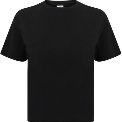 Camiseta corta mujer Black L